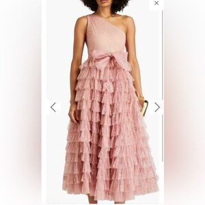 NWT RED Valentino Blush Dress with Delicate Details